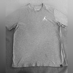 Jordan Men's Heather Gray Short Sleeve Tee